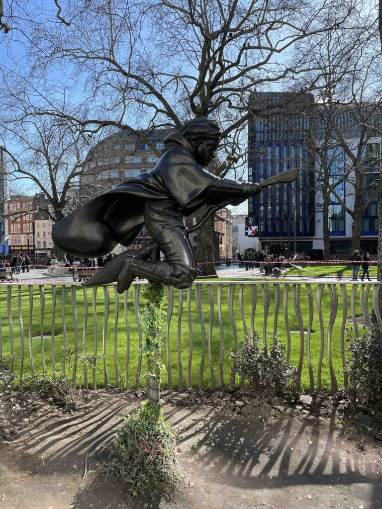Harry Potter Sculpture in Leicester Square Sculptures