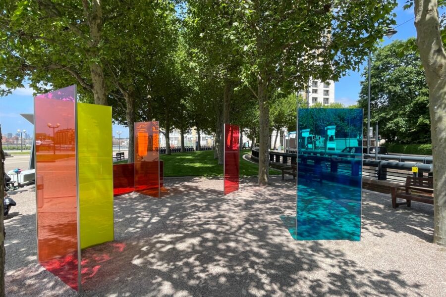 Children’s Art Trail Of Fun Sculptures, Canary Wharf, London