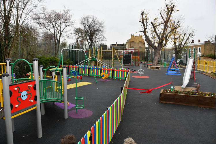 Papa’s Park Playground in Brixton, London