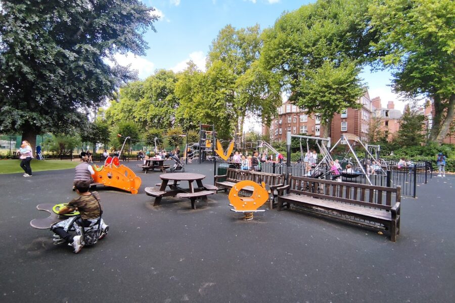 St Luke’s Playground in Cale Street, Kensington