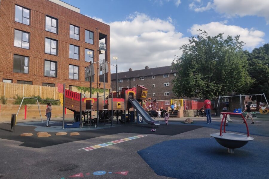 Sunbury Street Playground In South East London