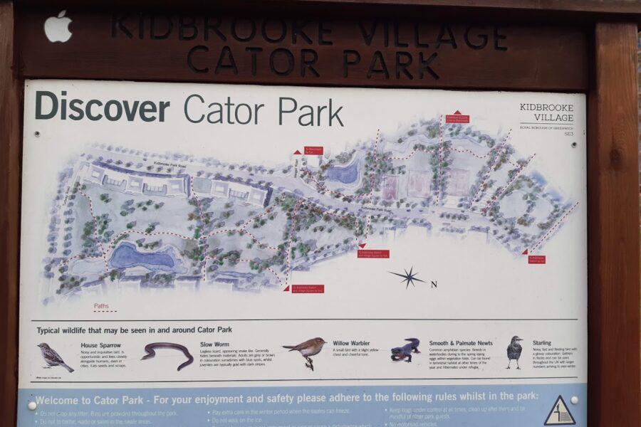Cator Park North Playground In Greenwich, London