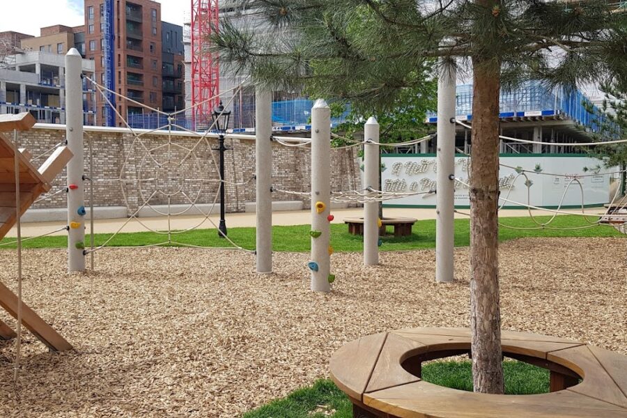 Clarendon Playground In Haringey In North London
