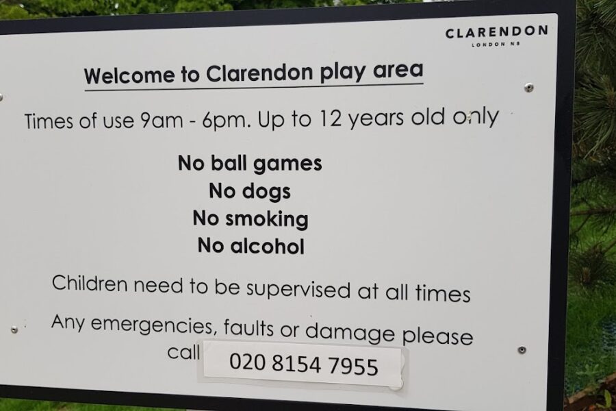Clarendon Playground In Haringey In North London