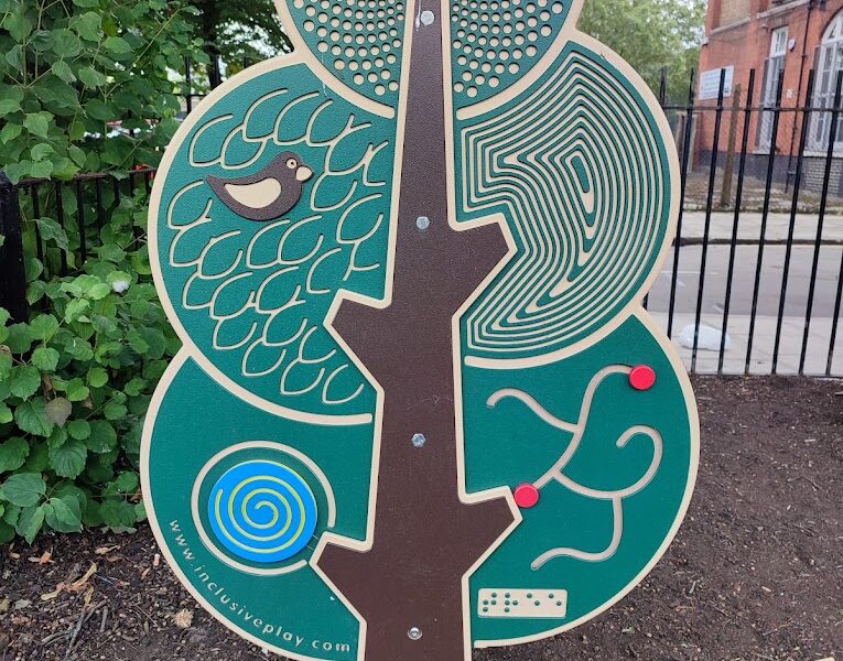 Weavers Fields Playground In Bethnal Green, London