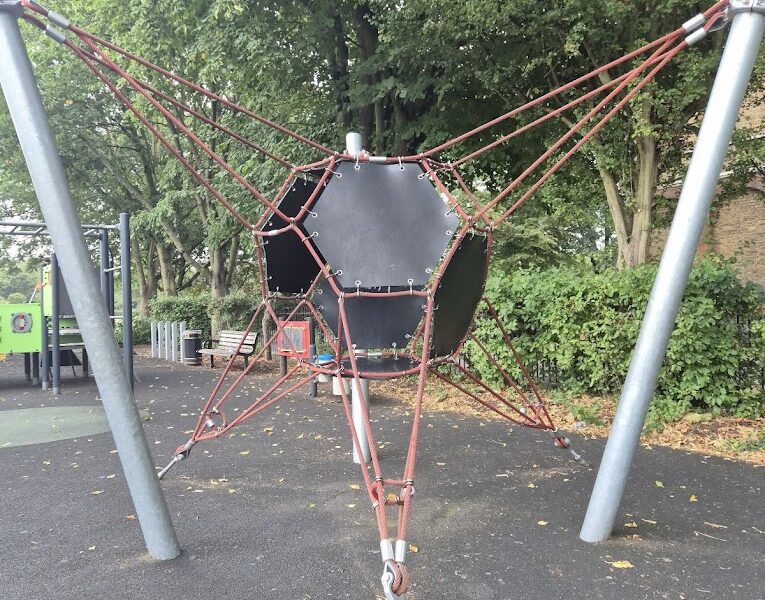 Weavers Fields Playground In Bethnal Green, London