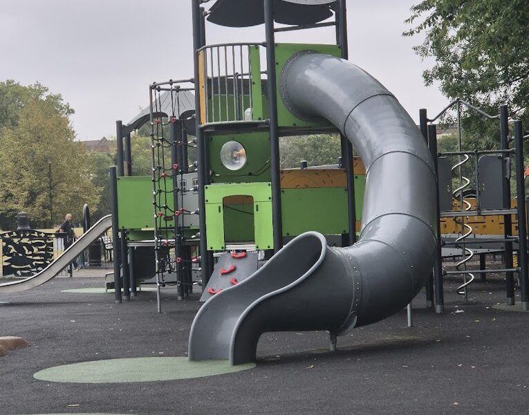 Weavers Fields Playground In Bethnal Green, London