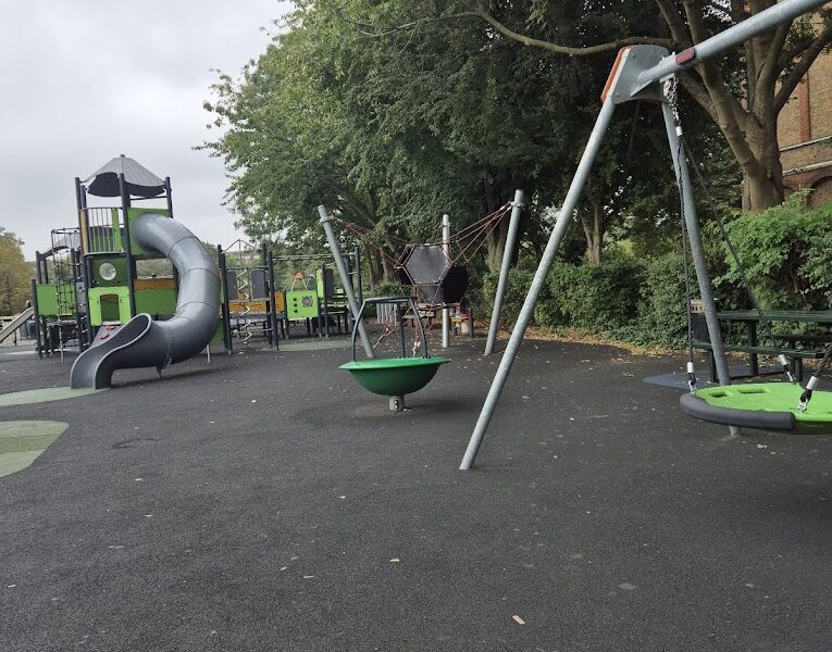 Weavers Fields Playground In Bethnal Green, London