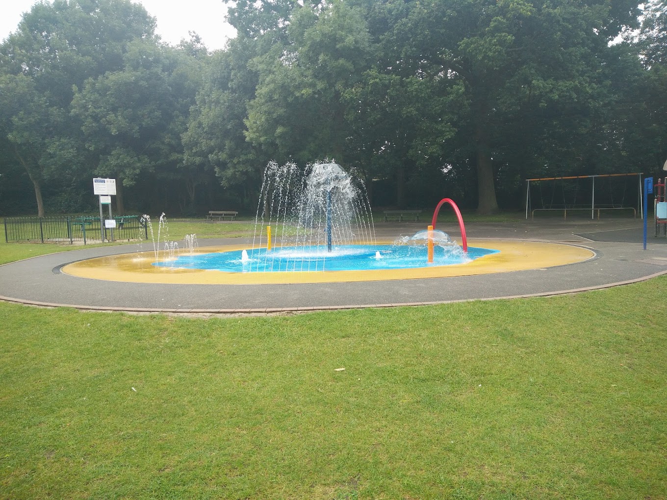 Wimbledon Park Playground in Merton, London