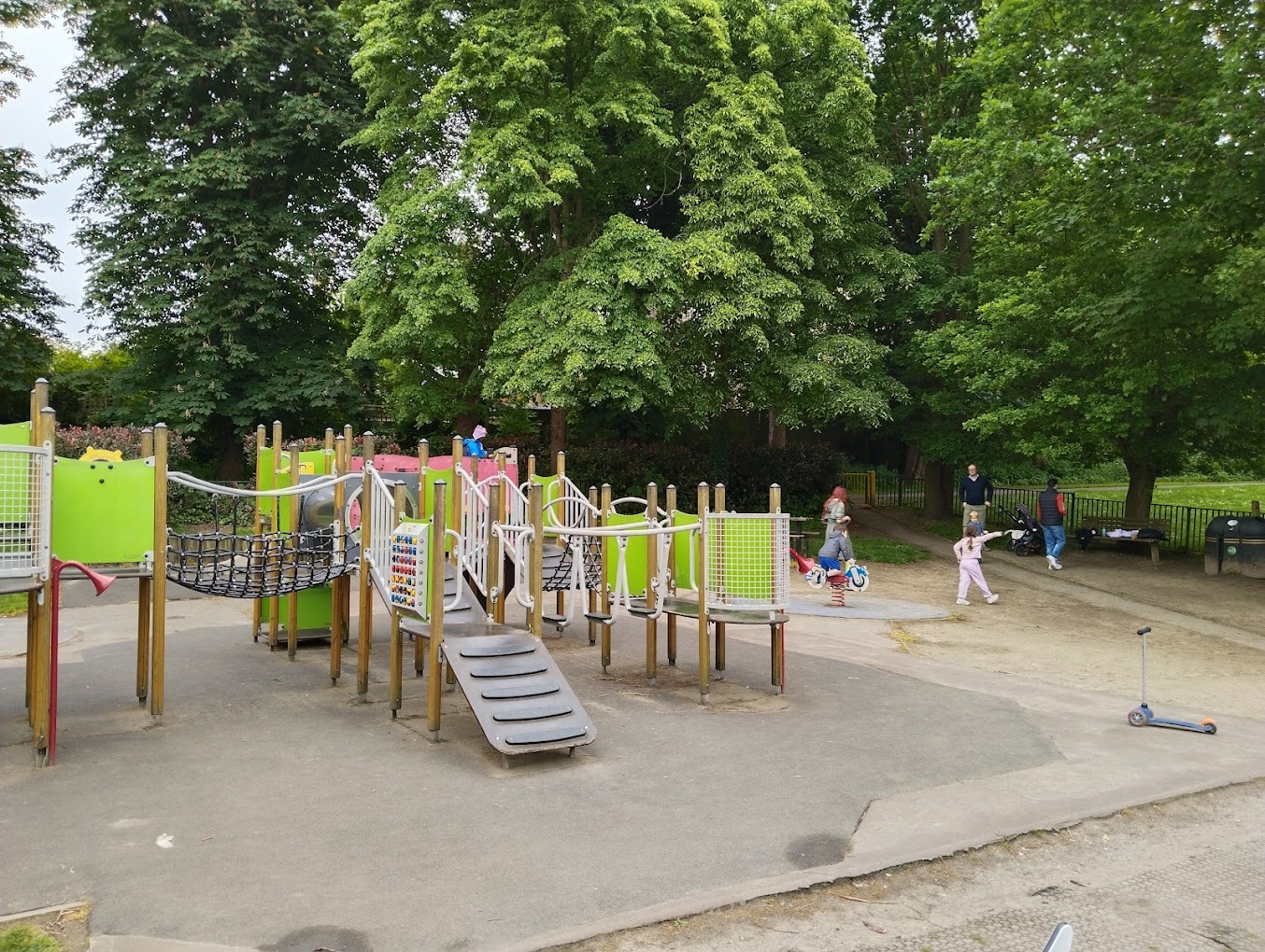 Wimbledon Park Playground in Merton, London