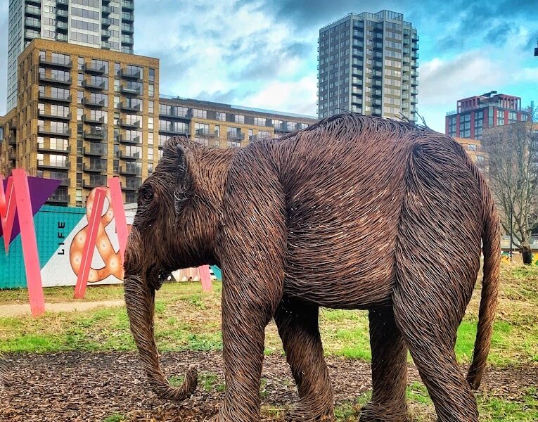 Elephant Park playground in Elephant and Castle