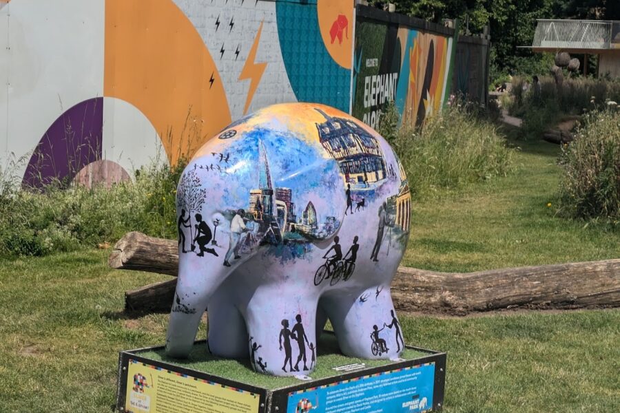 Elephant Park playground in Elephant and Castle