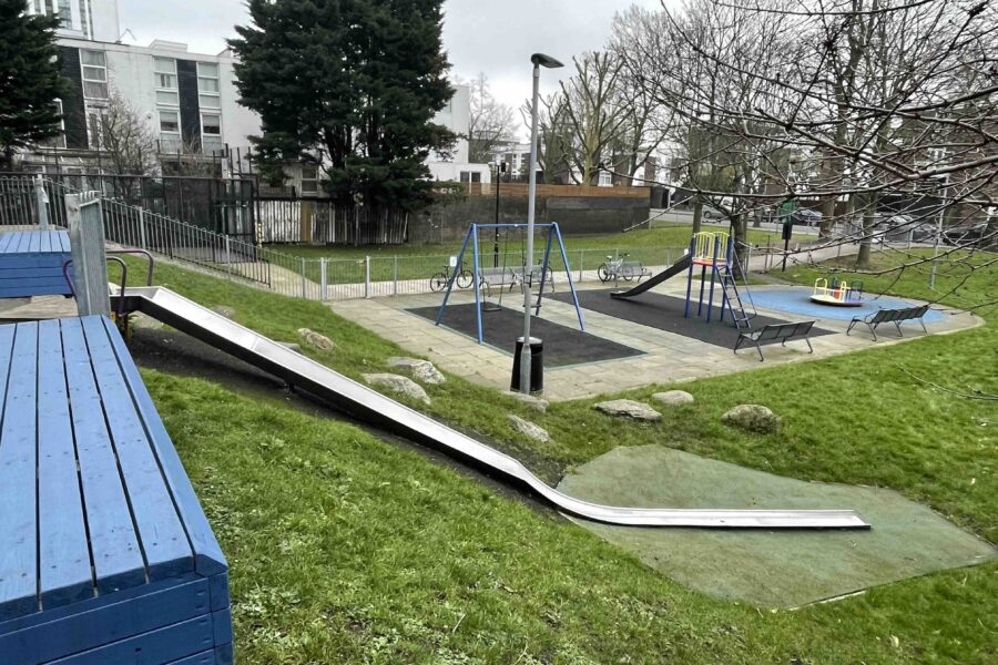 Burnham House Playground In Camden, London