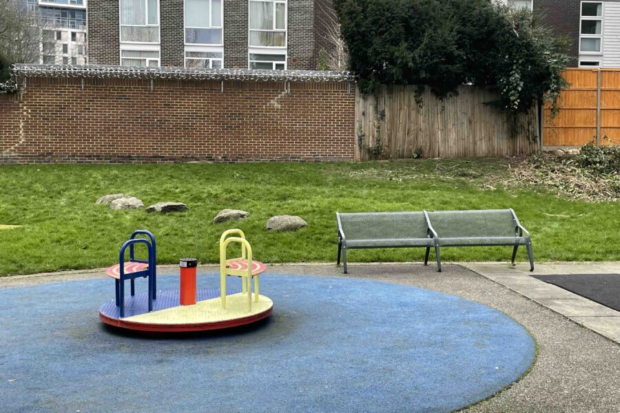 Burnham House Playground In Camden, London