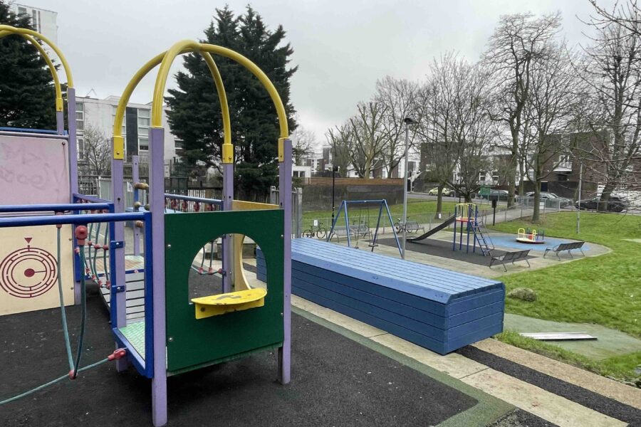 Burnham House Playground In Camden, London