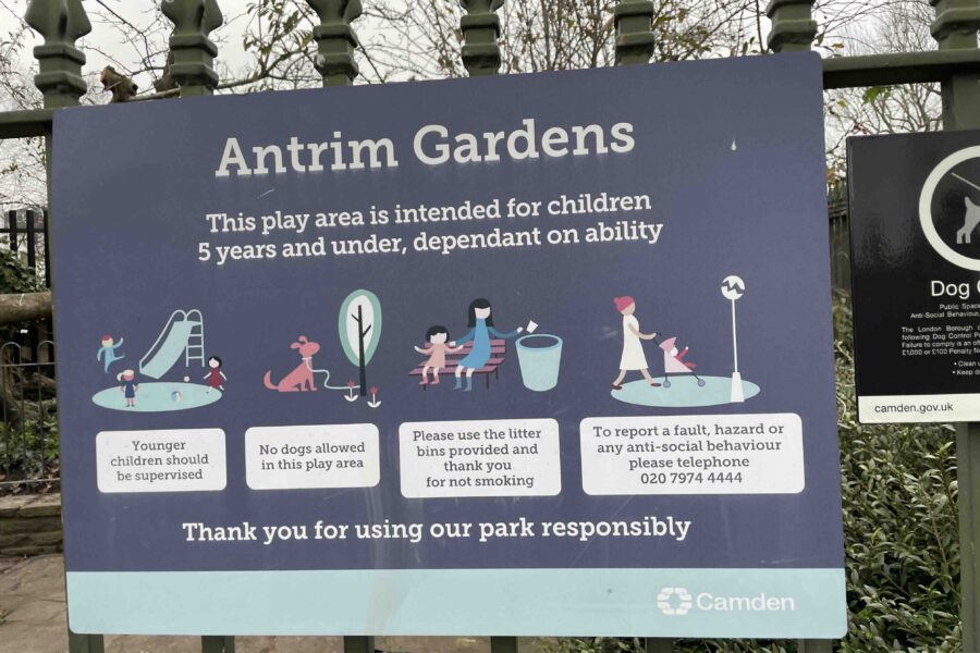 Antrim Grove Playground In North West London