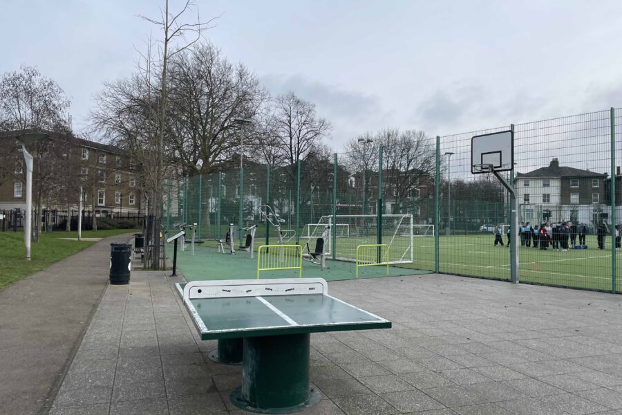 Cantelowes Gardens Playground in Camden, London