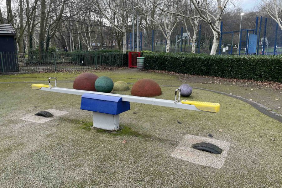 Elthorne Park Playground In Islington, London