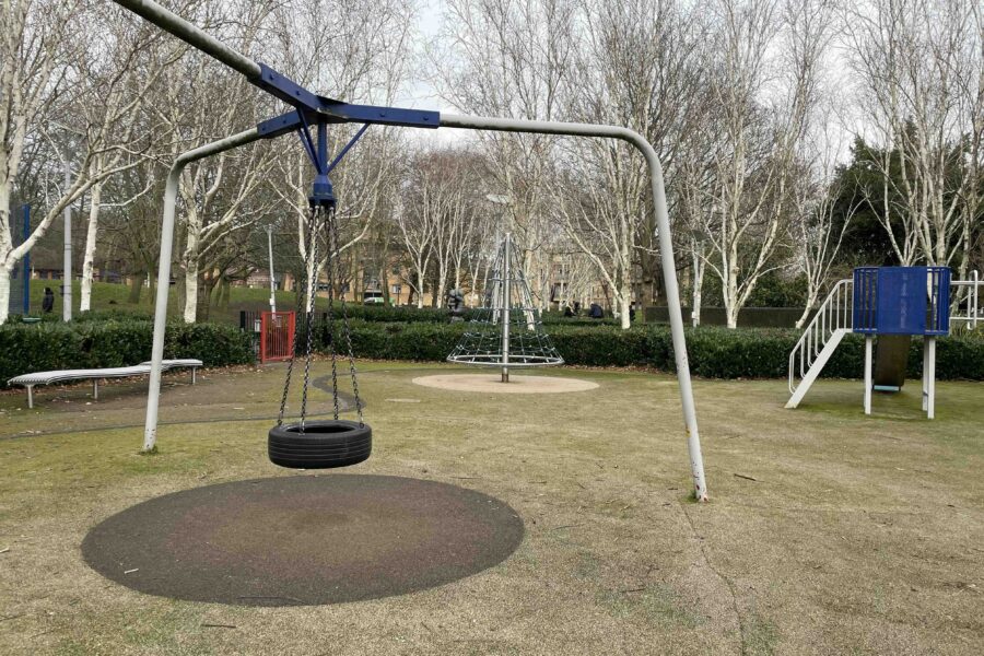 Elthorne Park Playground In Islington, London
