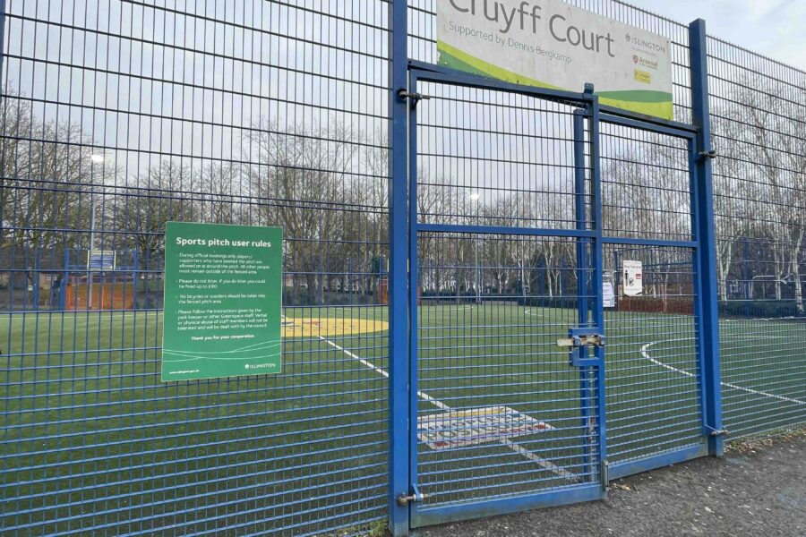 Elthorne Park Playground In Islington, London