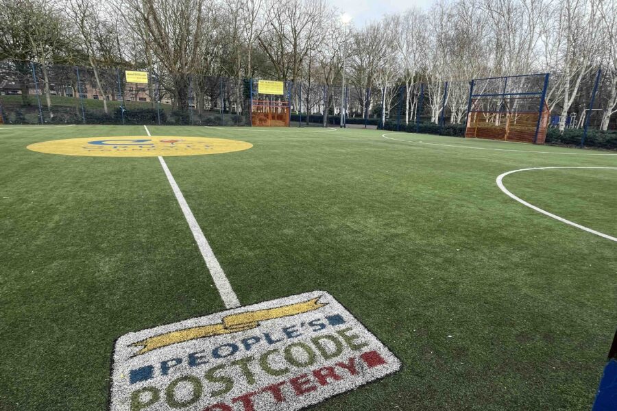 Elthorne Park Playground In Islington, London