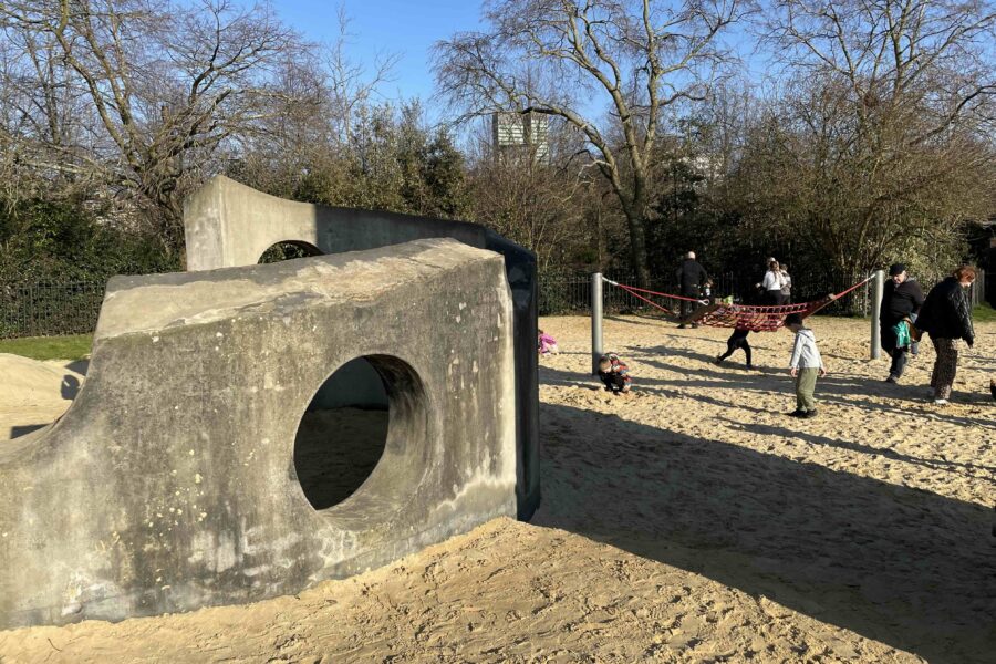Marylebone Green Playground In Regent’s Park In Westminster, London
